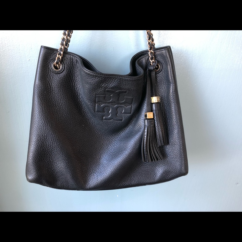 Tory Burch Thea Chain Shoulder Slouchy Tote